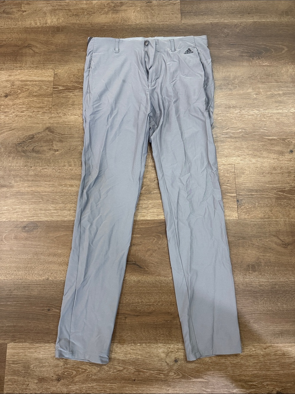 adidas Light Gray Men's Golf Chinos